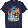 imageMarvel Guardians of the Galaxy Volume 3 Bowie Space Rainbow TShirtNavy Blue