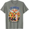 imageMarvel Original XMen Mutants Classic Retro Comic TShirt TShirtOlive Heather
