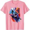 imageMarvel SpiderMan Across the SpiderVerse Three Spiders TShirtPink