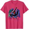 imageMarvel SpiderMan Miles Morales Graffiti City TShirtRed Heather