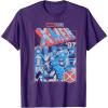 imageMarvel XMen 97 Americana Colors Group Poster TShirtPurple