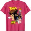 imageMarvel XMen Cajun Gambit Remy LeBeau Comic Art TShirt TShirtRed Heather