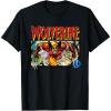 imageMarvel XMen Retro Wolverine 90s TShirtBlack