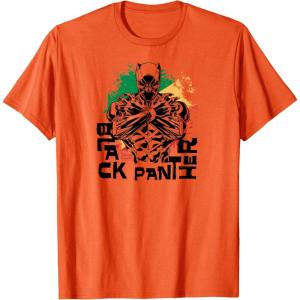 imageBlack Panter Wakanda Vibe TShirtOrange