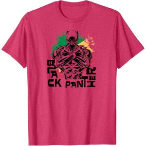 imageBlack Panter Wakanda Vibe TShirtRed Heather