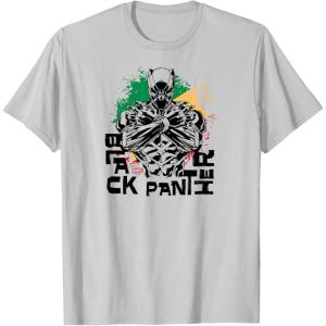 imageBlack Panter Wakanda Vibe TShirtSilver Grey