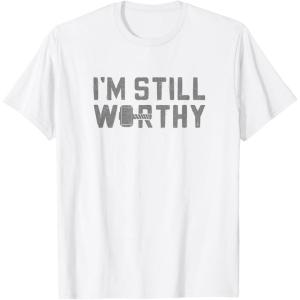 imageMarvel Avengers Endgame Thor Im Still Worthy TShirtWhite