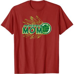 imageMarvel Hulk Incredible Mom Family Trip Vacation Mothers Day TShirtCranberry Red