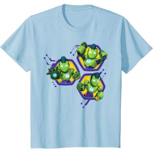 imageMarvel Iron Man and His Awesome Friends Iron Hulk Trio TShirtBaby Blue