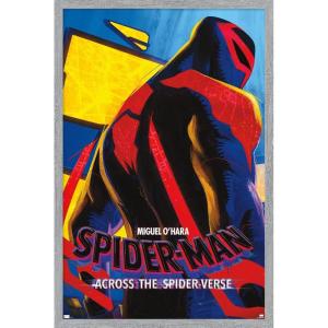 imageMarvel SpiderMan Across The SpiderVerse  Miguel OHara One Sheet Wall Poster 34Lquot x 224Wquot Premium Unframed VersionGray Framed Version