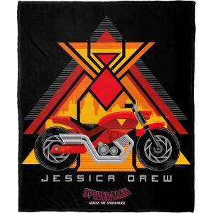 imageNorthwest SpiderMan Silk Touch Throw Blanket 50quot x 60quot Spiderwoman DrewJessica Drews Bike