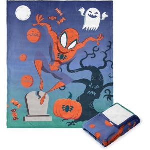 imageNorthwest SpiderMan Silk Touch Throw Blanket 50quot x 60quot Spiderwoman DrewScary Scene
