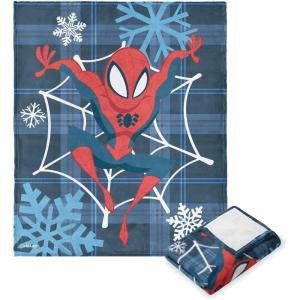 imageNorthwest SpiderMan Silk Touch Throw Blanket 50quot x 60quot Spiderwoman DrewSnowflake Jump