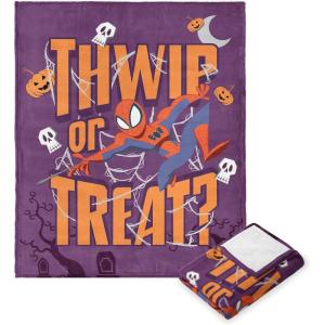 imageNorthwest SpiderMan Silk Touch Throw Blanket 50quot x 60quot Spiderwoman DrewWeb Tricks