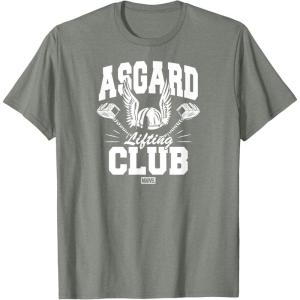 imageThor  Asgard Lift Club Athletic TShirtOlive Heather