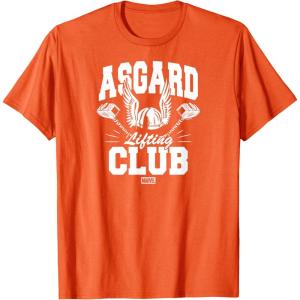 imageThor  Asgard Lift Club Athletic TShirtOrange