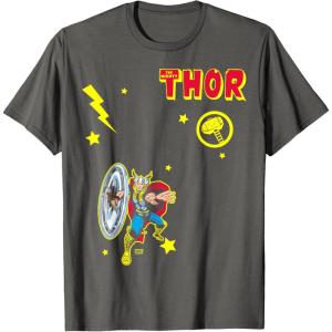 imageThor Character Collage TShirtAsphalt Grey