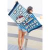 imageJay Franco Marvel Comics Kids Bath Pool Beach Towel  Super Soft ampamp Absorbent 100 Cotton Towel Features Captain America Spiderman and Iron Man Measures 28 x 58Blue  Hello Kitty 01