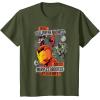 imageMarvel Halloween Madness Awaits the Greatest Super Heroes TShirtOlive Green