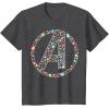 imageMarvel Super Heroes Avengers Easter Eggs ALogo Icon Symbol TShirtDark Heather Grey