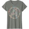 imageMarvel Super Heroes Avengers Easter Eggs ALogo Icon Symbol TShirtOlive Heather
