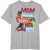 imageMarvel Vintage Retro Amazing Mom Graphic TShirt TShirtHeather Grey
