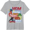 imageMarvel Vintage Retro Amazing Mom Graphic TShirt TShirtHeather Grey