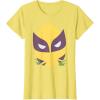 imageMarvel Wolverine Pastel Spring Holiday Easter Egg TShirtLemon Yellow