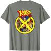 imageMarvel XMen 97 Animated Series Beast and Logo 2Sided TShirtOlive Heather