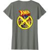 imageMarvel XMen 97 Animated Series Beast and Logo 2Sided TShirtOlive Heather