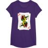 imageMarvel XMen Rogue Playing Card 90s TShirtPurple