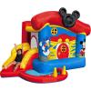 imageFunormous Marvel SpiderMan Bounce House with Slide Kids Inflatable Spiderman Bouncy Castle Indoor Outdoor Plus Heavy Duty Air BlowerMickey Mouse