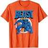 imageMarvel XMen Beast Retro 90s TShirtOrange
