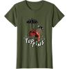 imageMarvel Deadpool ampamp Wolverine Mary Poppins Dogpool Puppins TShirtOlive Green