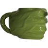 imageVandor 54928 Marvel Hulk Fist Shaped Ceramic Soup Coffee Mug 43quot x 63quot MulticolorHulk Fist