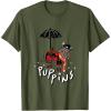 imageMarvel Deadpool ampamp Wolverine Mary Poppins Dogpool Puppins TShirtOlive Green