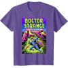 imageMarvel Doctor Strange Mystic Arts Neon Graphic TShirt TShirtPurple Heather