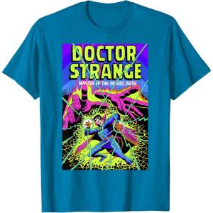 imageMarvel Doctor Strange Mystic Arts Neon Graphic TShirt TShirtSapphire Blue