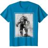 imageMarvel Avengers Infinity War Thanos Sketch Graphic TShirt TShirtSapphire Blue
