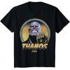 imageMarvel Infinity War Thanos Vintage Portrait Graphic TShirt TShirtBlack