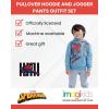 imageMarvel Avengers SpiderMan Fleece Pullover Hoodie and Jogger Pants Outfit Set Toddler to Big Kid Sizes 2T  1820Blue  Gray  Spiderman