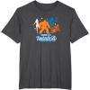 imageFantastic Four First Steps  Silhouettes TShirtDark Heather Grey