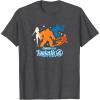 imageFantastic Four First Steps  Silhouettes TShirtDark Heather Grey
