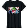 imageMarvel Avengers Super Heroes Retro Comic Art TShirtBlack