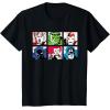 imageMarvel Avengers Super Heroes Retro Comic Art TShirtBlack