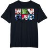 imageMarvel Avengers Super Heroes Retro Comic Art TShirtBlack