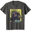 imageMarvel Venom Graphic Pop Marker Colour TShirtAsphalt Grey