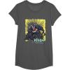 imageMarvel Venom Graphic Pop Marker Colour TShirtAsphalt Grey
