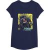 imageMarvel Venom Graphic Pop Marker Colour TShirtNavy Blue