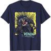 imageMarvel Venom Graphic Pop Marker Colour TShirtNavy Blue